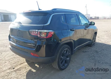 2018 Jeep Compass Limited 4X4 from USA, damaged, VIN 3C4NJDCB7JT501589